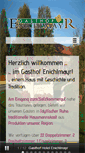 Mobile Screenshot of gasthofenichlmayr.at